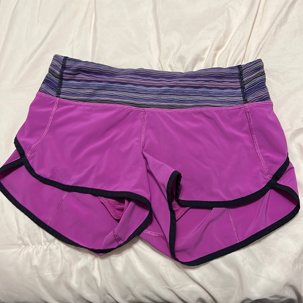 Rare Lululemon speed up shorts 2in inseam
